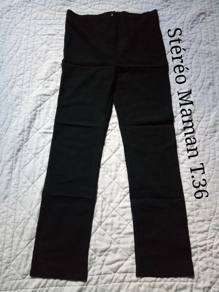 Pantalon de grossesse en toile