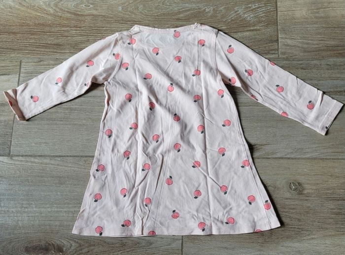 Pyjama léger motif pommes taille 3 ans - photo numéro 3