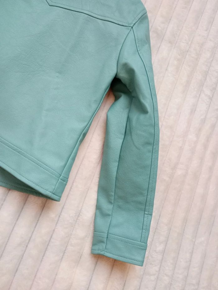 Veste Perfecto vert bleu 7 à 8 ans - photo numéro 7
