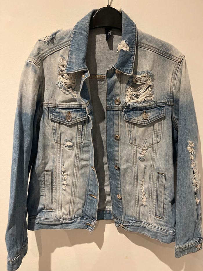 Veste en jean destroy Liu Jo taille S