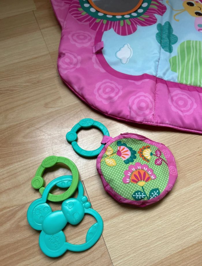 Tapis d'éveil + peluche abeille - photo numéro 4