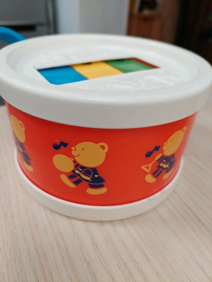 Tambour vintage Fisher-price - photo numéro 4