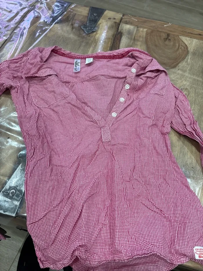 Chemise tee shirt okaidi 8 ans