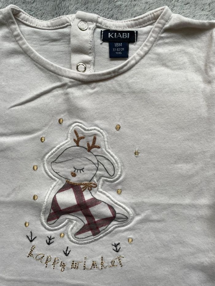 Tee shirt manches longues, taille 18 mois - photo numéro 2