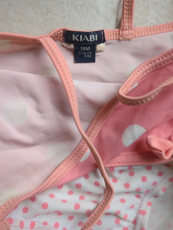 Maillot de bain rose fille 18 mois - photo numéro 3