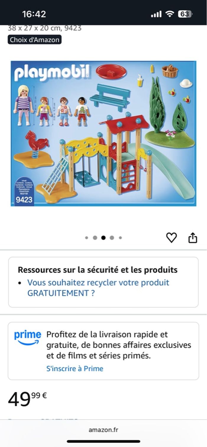 Air de jeux playmobil 9423 - photo numéro 10