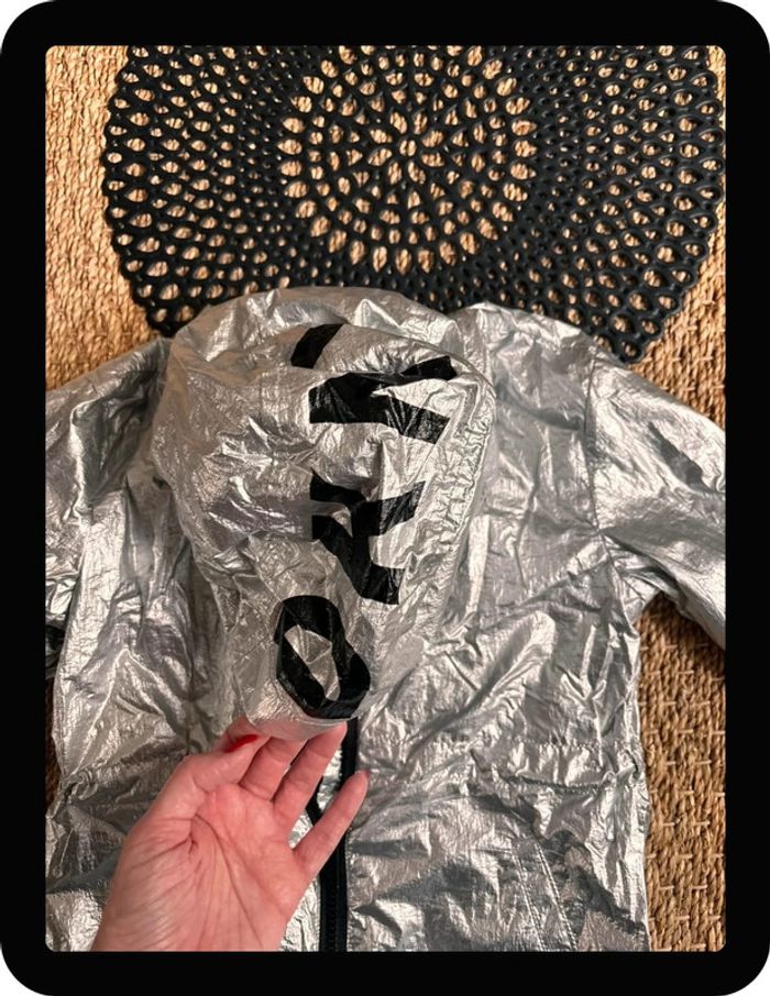 Parka argent dkny coupe vent - photo numéro 2