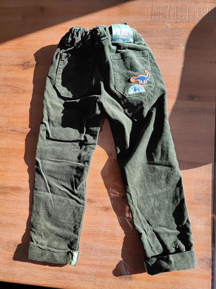 Pantalon velours kaki - photo numéro 4