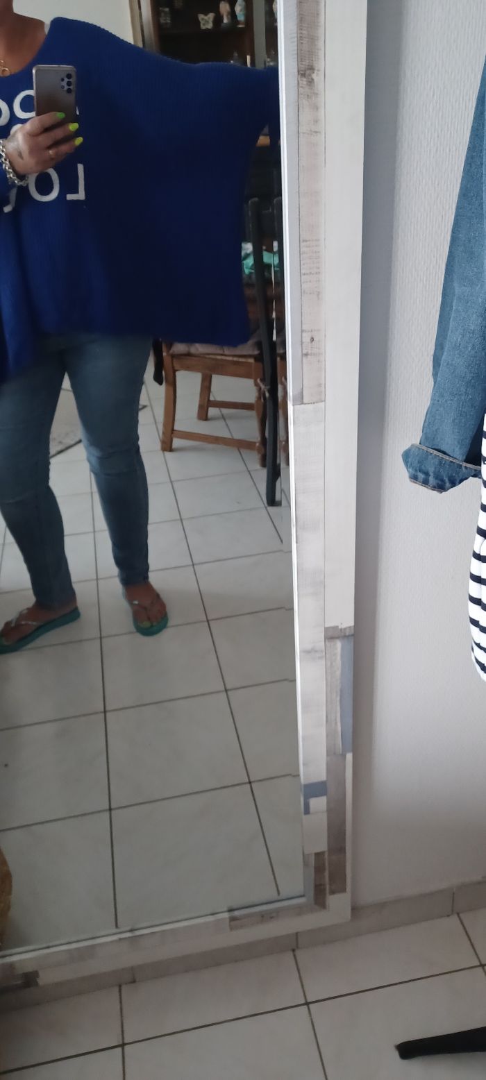Très beau pull oversieze femme T U - photo numéro 7
