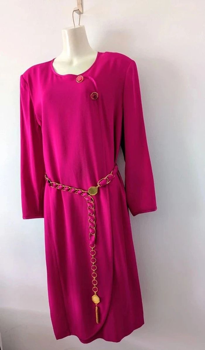 Robe chic avec ceinture - Marina Rinaldi - taille MR 31 (FR56) - photo numéro 3
