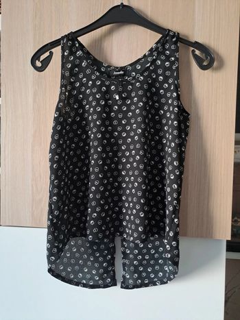 Débardeur fin asymétrique