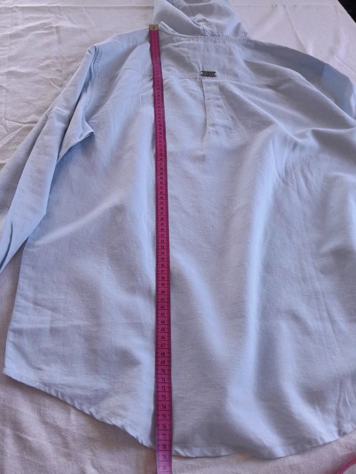 Chemise capuche lin Cotton Hublot neuf avec étiquette style migguel - photo numéro 9