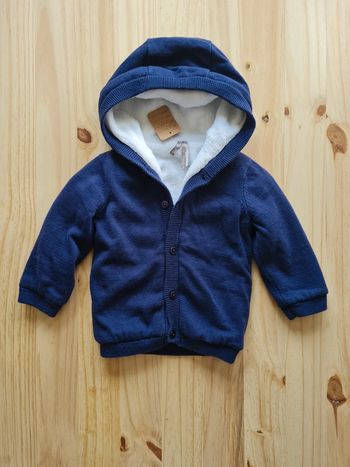 Veste doublée pilou pilou Orchestra 6 mois