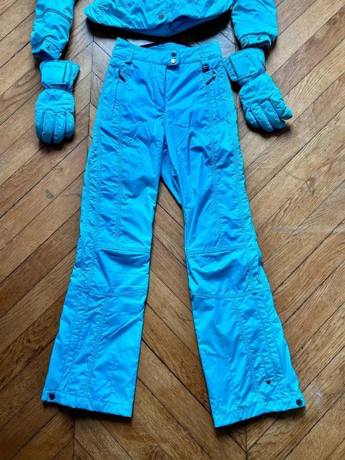 Neuve: Sublime ensemble de Ski Luxe Poivre Blanc T XS - photo numéro 3