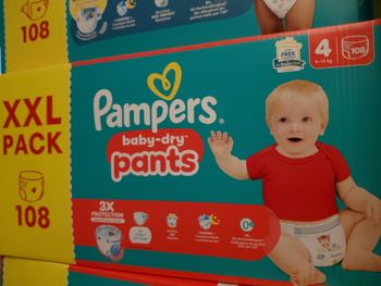 Pampers gigapack xxl pack taille 4 pants 