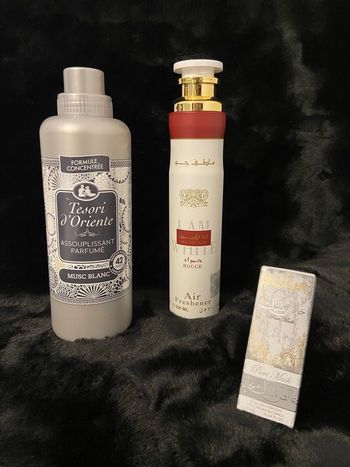 Lot musc  blanc - maison et corps 