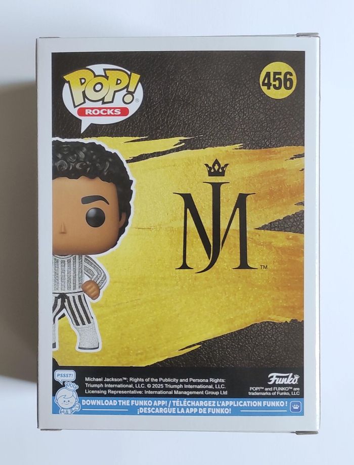 Funko POP Michael Jackson "Rock with You" #456 Glitter - Rocks - Figurine Vinyle - photo numéro 3