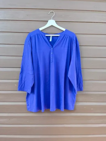 Blouse violette Maxi blue