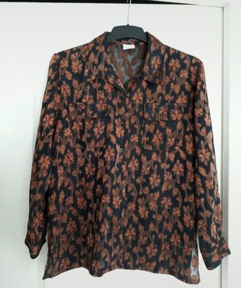 Chemisier transparent taille 42