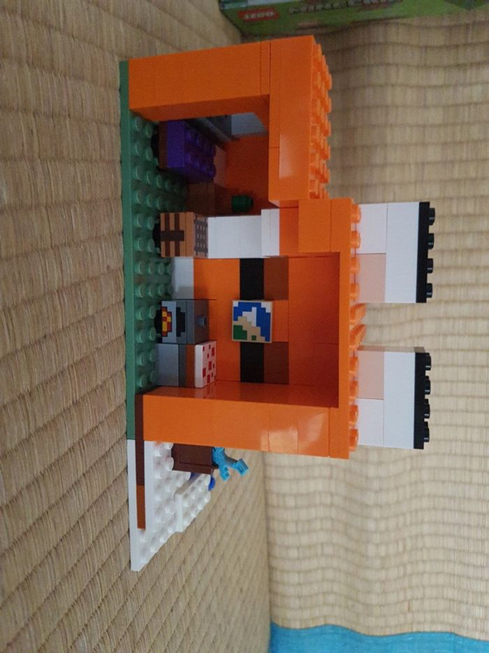 Le refuge renard 21178 lego Minecraft - photo numéro 4