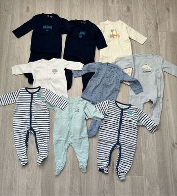 Lot de pyjamas été fin 6 mois
