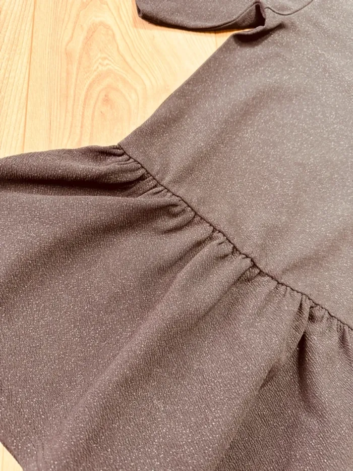 Taille 8 ans robe fête fille Kiabi noir * scintillant * 🎄 - photo numéro 3