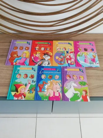 Lot de 7 livres de contes