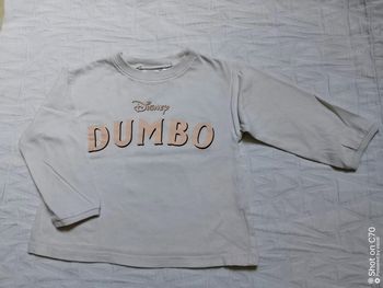 ZARA haut t shirt ma chez longues Dumbo