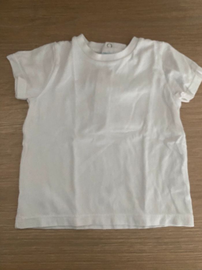 Ensemble salopette short et t-shirt 9 mois - photo numéro 5