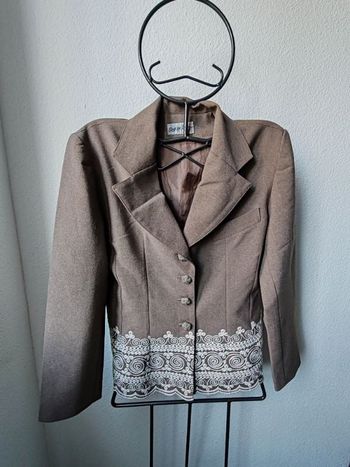Blazer/Veste taupe STOP OU ENCORE