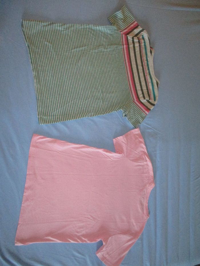 lot de 2 tee shirts manches courtes okaidi 14 ans - photo numéro 5