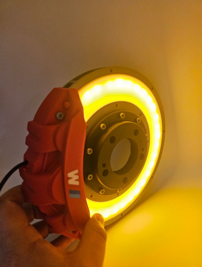 Lampe lumineuse à led disque bmw M - photo numéro 2