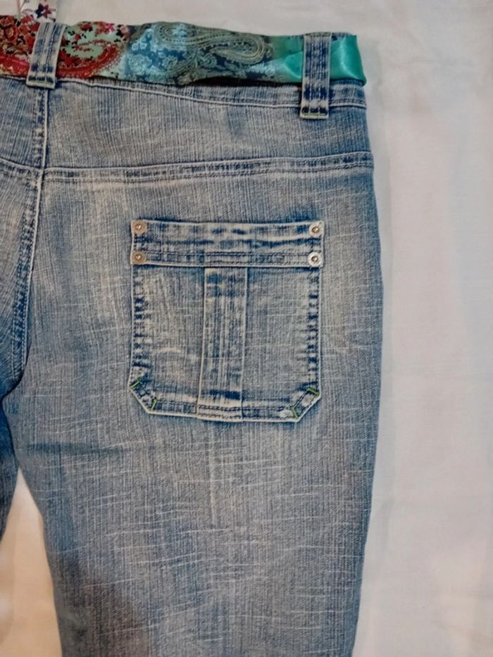 Jeans Pantacourt Beau Design l'innocence - photo numéro 12