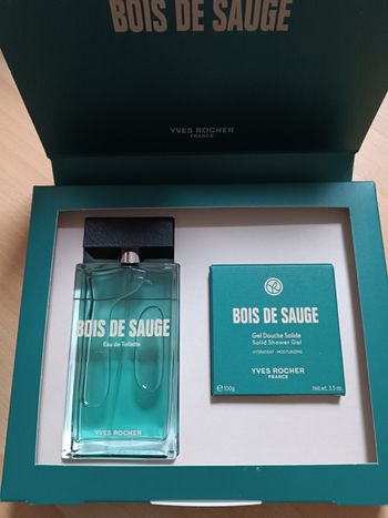 Coffret bois de sauge 