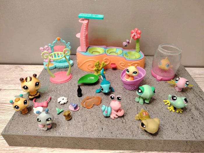 Lot petshop Littlest petshop figurines accessoires tbe - photo numéro 2