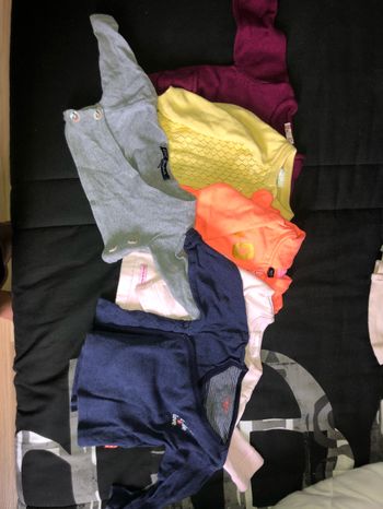 Lot de 6 gilets 3 mois