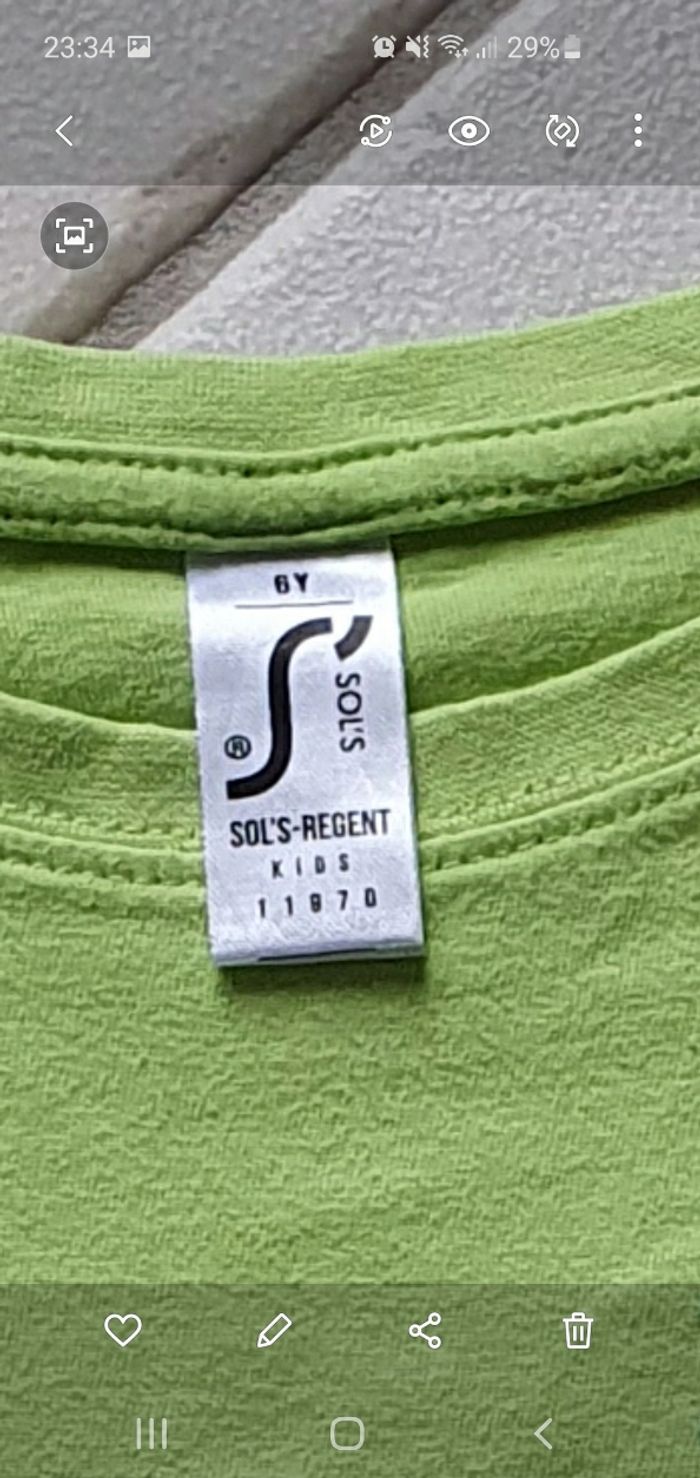 Tee shirt 6 ans - photo numéro 3