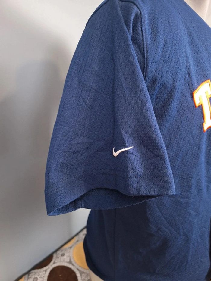 Chemise / Maillot Nike baseball / détroit tigers bleu full broderie 14 - 16 ans ( 405) - photo numéro 5