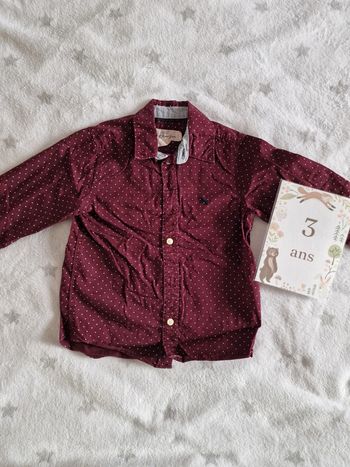 Chemise 3 ans