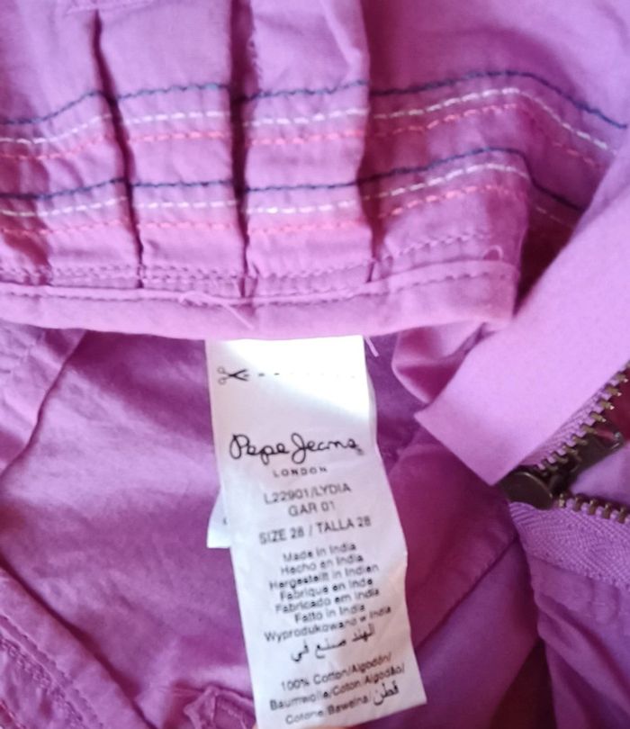 Magnifique pantalon léger Pepe Jeans - Neuf - taille 28 /38 - photo numéro 8