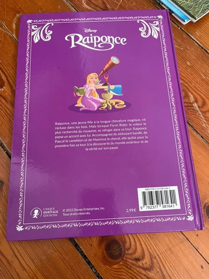 Livre BD Disney Raiponce - photo numéro 2