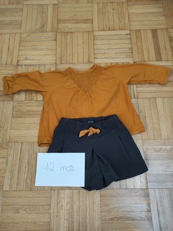 Ensemble jaune moutarde