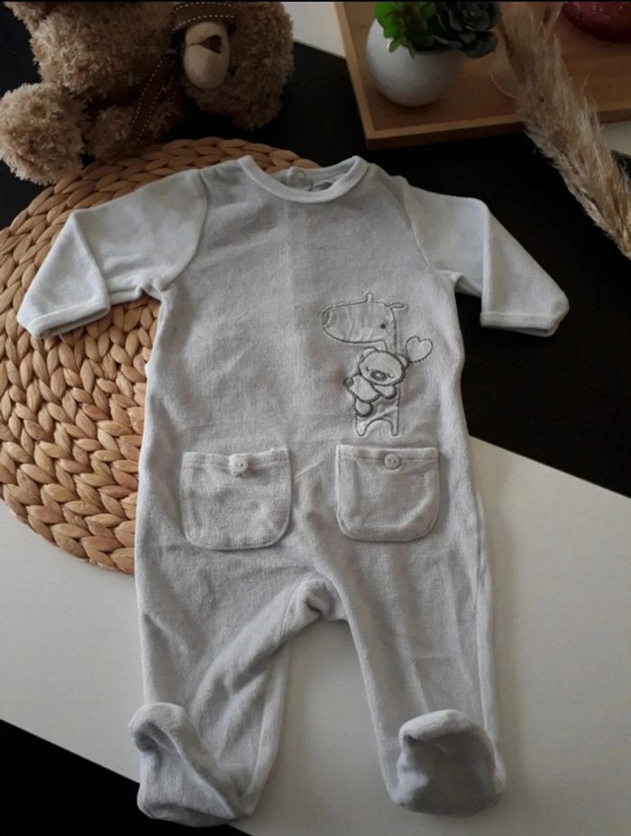 Pyjama polaire garçon Taille 3 mois🌿🦊 - photo numéro 3