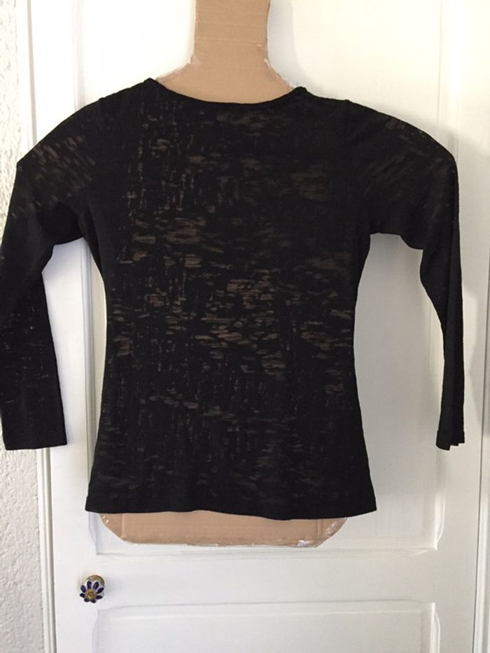 97-Haut noir fantaisie T M/L. 38/40 - photo numéro 2