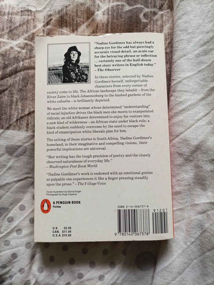 Livre anglais Nadine Gordimer - photo numéro 2