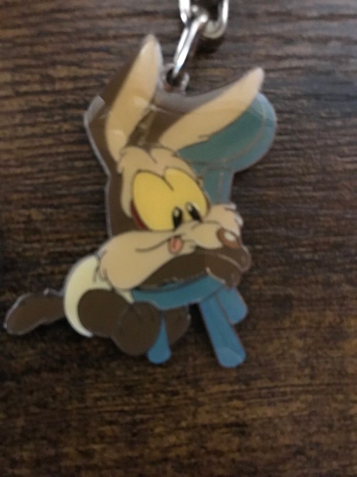 Porte clé Looney Tunes Coyote Warner bros 2000 - photo numéro 3