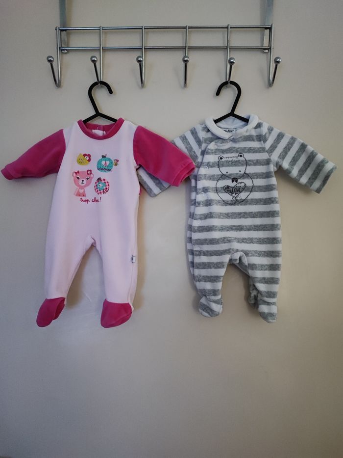 Lot de 2 pyjamas bébé