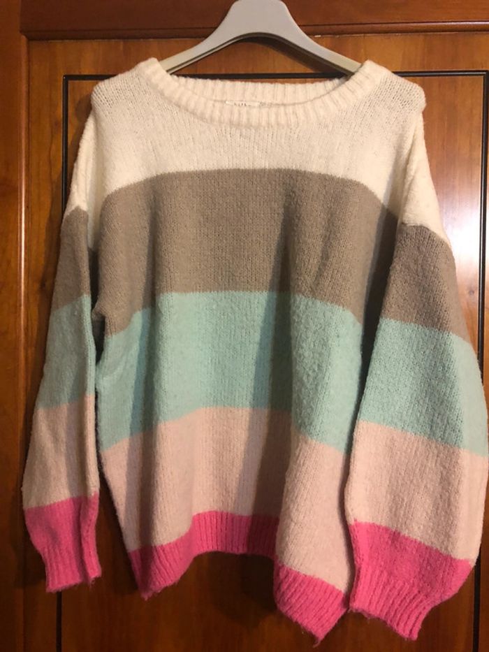 Pull multicolore Kilky taille unique
