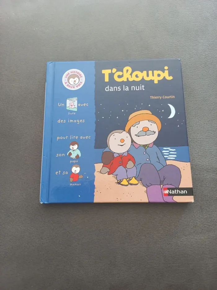 Livre t'choupi tchoupi dans la nuit