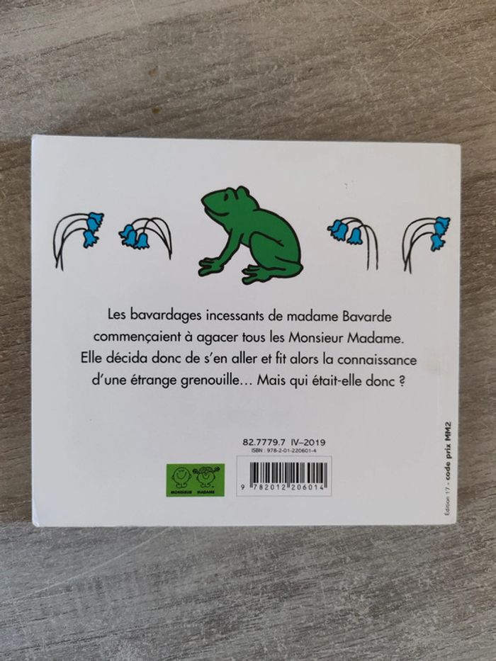 Livre madame bavarde et la grenouille - photo numéro 2
